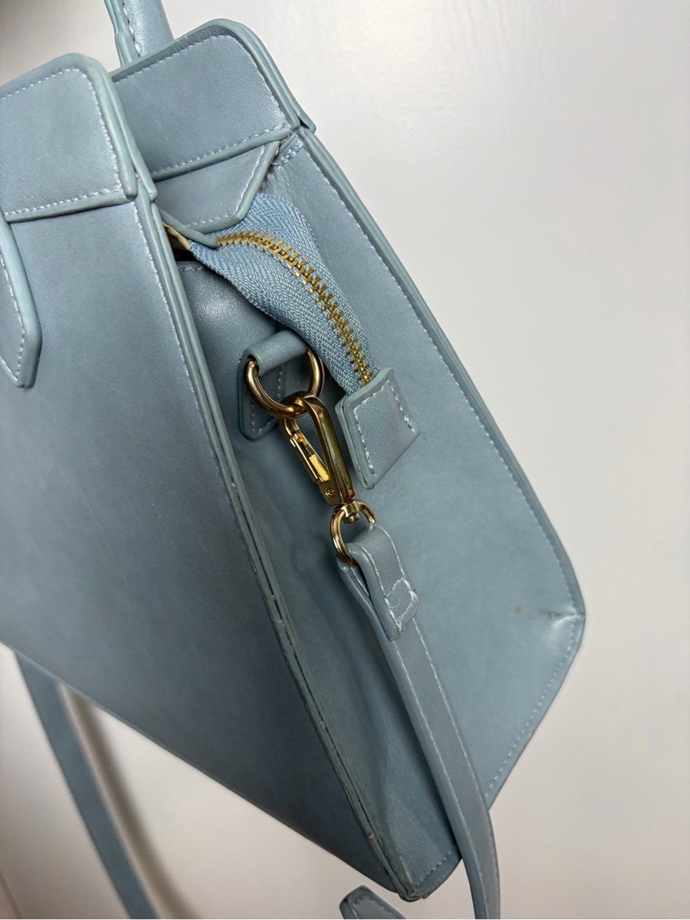 Fable England structured tote bag purse - Picture 6 of 16